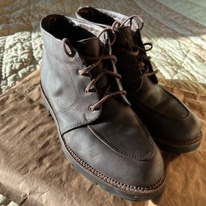 H.S. Trask leather boots made in America